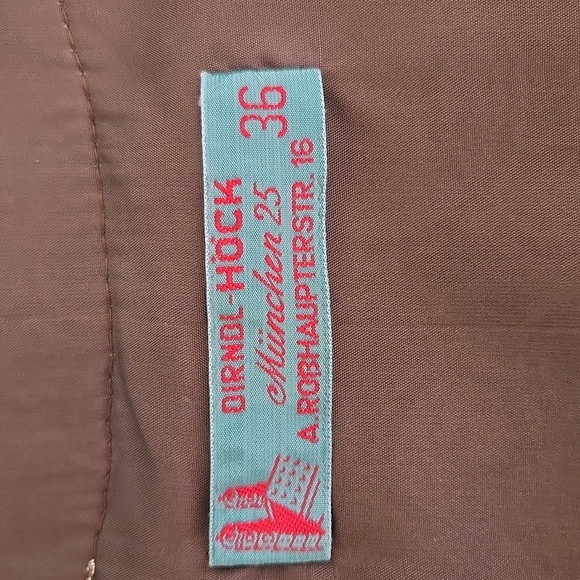 Vntg Dirnol Hock German Sleeveless Dress Size 36 - Picture 11 of 11